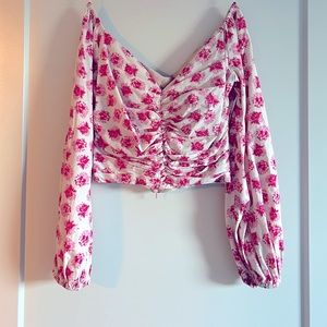 Zara Floral Top - Size XS